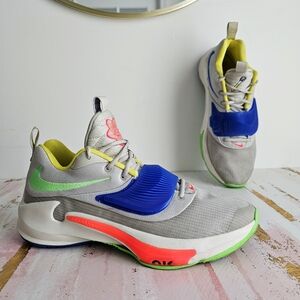 Nike Zoom Freak 3 "Primary Colors" Knit Performance Basketball Sneakers Size 13